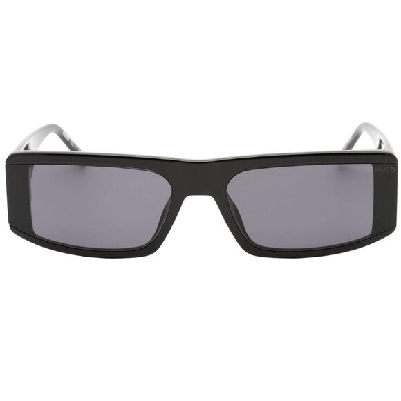 Hugo Boss Mens Rectangular Sunglasses / Gray